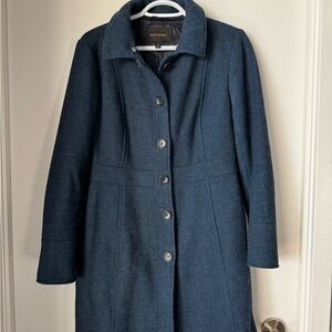 Banana Republic Dark Blue Trench Coat